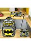 Boys' Primary School Orthopedic Bat 3-Piece Bag Set with 3 Compartments, Water Bottle Compartment, Lunch Compartment and Pen Holder 561