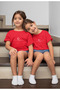 Mustafa Kemal Atatürk Printed Circular Neck Cotton Oversize Kids Unisex Tshirt - 2