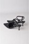Select 8581 women's heel shoe (heel height: 7 cm) black - 5