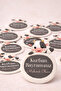 Eid Al-Adha Sticker 4cm Matte Sticker 20 Pieces in A4 Package Decoration Sticker - 2