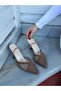 Mink Knitted (Leay) Elastic Women's Stiletto - 7