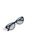 Kelly Black Colored Cateye Women's Blue Light Protected Glasses |   50 Subfolders - 4