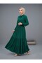 Beli Gipe Detailed Layered Skirted Hijab Dress - 5