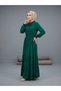 Beli Gipe Detailed Layered Skirted Hijab Dress - 2