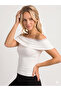 New Product Women's Modana Collar Lace Detailed Stretch Fabric Blouse - 2