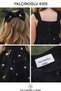 Linen Fabric Girls' Dress Set 2-Piece Combination with Buckle I Special Occasion Linen Dress I Summer Girls' Dress - 7