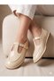 Genuine Suede Mary Jane Women's Shoes with Buckle, Comfortable Ballet Flats, Daily Stylish, Lightweight and Comfortable - 6