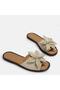 Large Size Women's Genuine Leather Slippers 41-42-43-44-Beige - 2