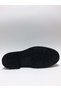 Genuine Leather Buckle Loafer Black Classic Casual Model Men's Shoes - 4