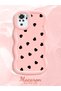 Redmi Note 10 4g Compatible Shockproof Simple Pink Silicone Phone Case Heart Pattern - 2