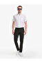 Black Slim Fit Canvas Trousers with Drawstring Waist 50320851-Vr046