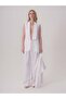 Linen Jacket with Back Slit Detail - 6