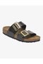 Sydney cushion buckle graceful women's black slipper 1029457 - 2