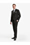 Black Extra Slim Fit Striped Double Breasted Suit 50325157-Vr046 - 4