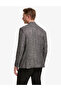 Black Slim Fit Jacket 50324301-Vr046 - 6