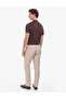Light Brown Slim Fit Linen Blend Pleated Trousers 50325165-Vr002 - 4