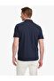 Navy Blue Regular Fit Buttoned Polo Collar T-Shirt 50321157-Vr033 - 6