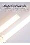 LED wall light (60CM, black, 3000K warm light) modern living room wall light - 7