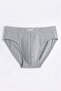 Men's 6-Piece 100% Cotton Underwear, Slim Fit, Thin Edge, Daily Classic Model (2201-6) - 2