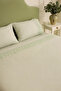 Rosal Embroidered Double Duvet Cover Set Sage Green - 4