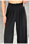 Women's Modal Woven Pleated Shalwar Trousers - 3