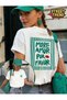 Lariowomen's More Amor Printed Cotton Oversize T-Shirt - 2
