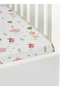Set of 2 100% Cotton Elastic Baby Sheets + Pillowcase Set Poplin 70X130 & 70X140 cm Compatible - 2
