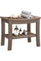 HDPE Shower Bench with Storage Shelf - 330 LBS Bathroom Stool | ADA Compliant Non-Slip Surfac