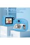 NB Kids Instant Print Camera featuring 1080P HD photo capture, thermal inkless printing technology, astronaut-inspired design, DIY coloring photo kit, portable digital photography functions - 3