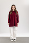 Women's Basic Sweatshirt with Pocket Detail - 3