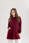 Women's Basic Sweatshirt with Pocket Detail - 4