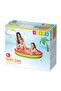 Sunset Glow Baby Pool – 3-Ring Rainbow Inflatable Toddler Splash Pool with Soft Padded Floor - 4