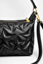 Black Women's Star Patterned Shoulder & Crossbody Bag – Stylish for Daily Use - 3