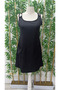 Women's Sleeveless Thick Strap Button Detail Linen Dress with Pockets - 5