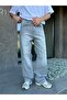 Gray Washed Extra Baggy Jeans Super Baggy Fit Panrolon - 4