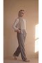 Women's Linen Muslin Palazzo No-Show Pants - 4