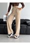 Women's Lycra High Waist Velcro Pleated Palazzo Trousers - 3