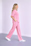 Parachute Stripe Oversize T-Shirt and Pants Two-Piece Set - 2
