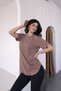 Women's Crew Neck Basic Short Sleeve Regular Relaxed Fit T-Shirt 6644 - 2