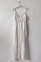 Italian Ecru Strapless Collar Lined Knitted Garnished Adjustable Strap Casual Woven Dress 125 50 - 8
