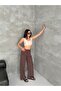 Women's Modal Woven Lace-Up Wide-Leg Pants - 4