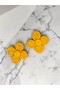 Tressa Wicker Textured Flower Shaped Handmade Earrings – Modern Stylish Design Daily Wear Earrings - 3