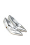 Women's Silver Heeled Shoes - 3