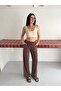 Women's Modal Woven Lace-Up Wide-Leg Pants - 3