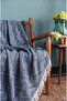 Berjer Cover |   Cotton Sofa Cover with Fringes |   Multi-Purpose Cover |   Sofa Shawl |   Tv Cover |   150X170 - 2
