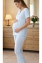 Women's Double Maternity Pajama Set - 3
