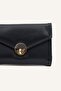 Women's Faux Leather Wallet Set with Scarf H6826Axns - 3