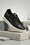 Ry-4143 Black and White Comfort Casual Sneaker Shoes