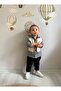 Baby Boy Black Checkered Shirt 2-Piece Set Top and Bottom Stylish Classic 2 - 8