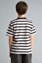100% Cotton New Regular Fit Crew Neck Patterned Short Sleeve T-Shirt for Boys H4342A826Hs - 5